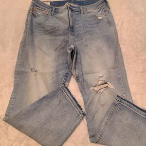 Gap Sz 35 Cigarette High Rise Jeans Womens